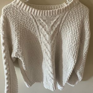 Oversized sweater! White